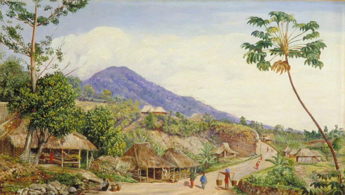 Roadside View from Sindang Laya, Java