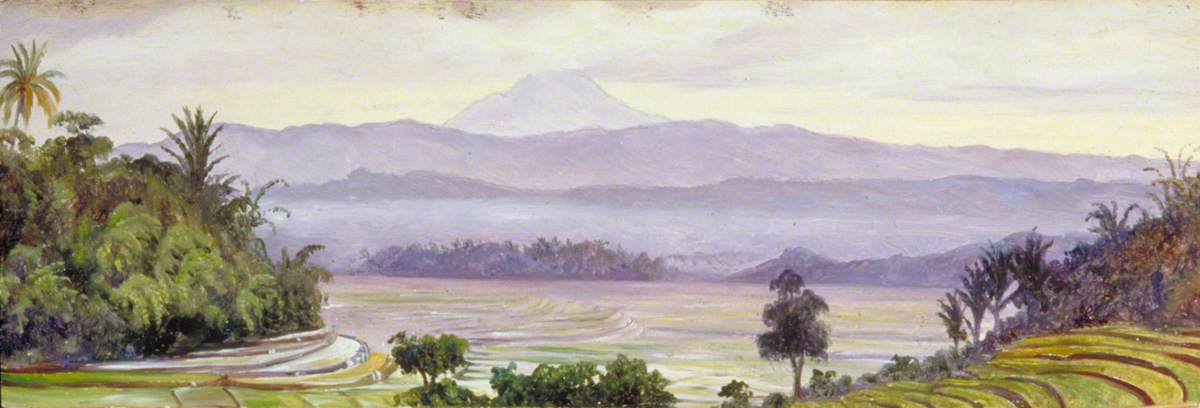 The Kluet Volcano from Ngantang, Java