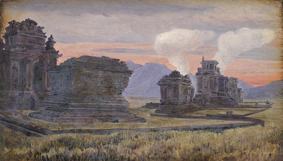 'Dienge, Java, agosto de 1876'