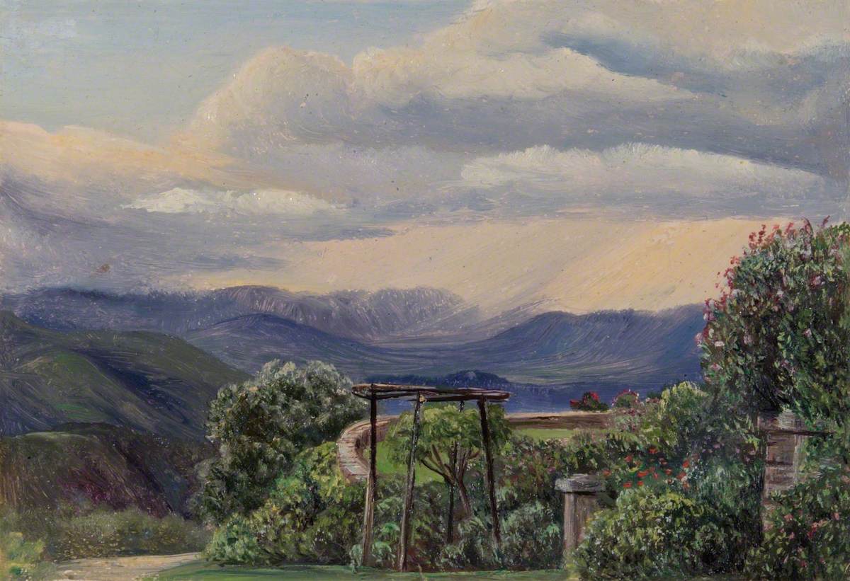 From Lady Ramsay's Garden, Binsur, Kumaon, India