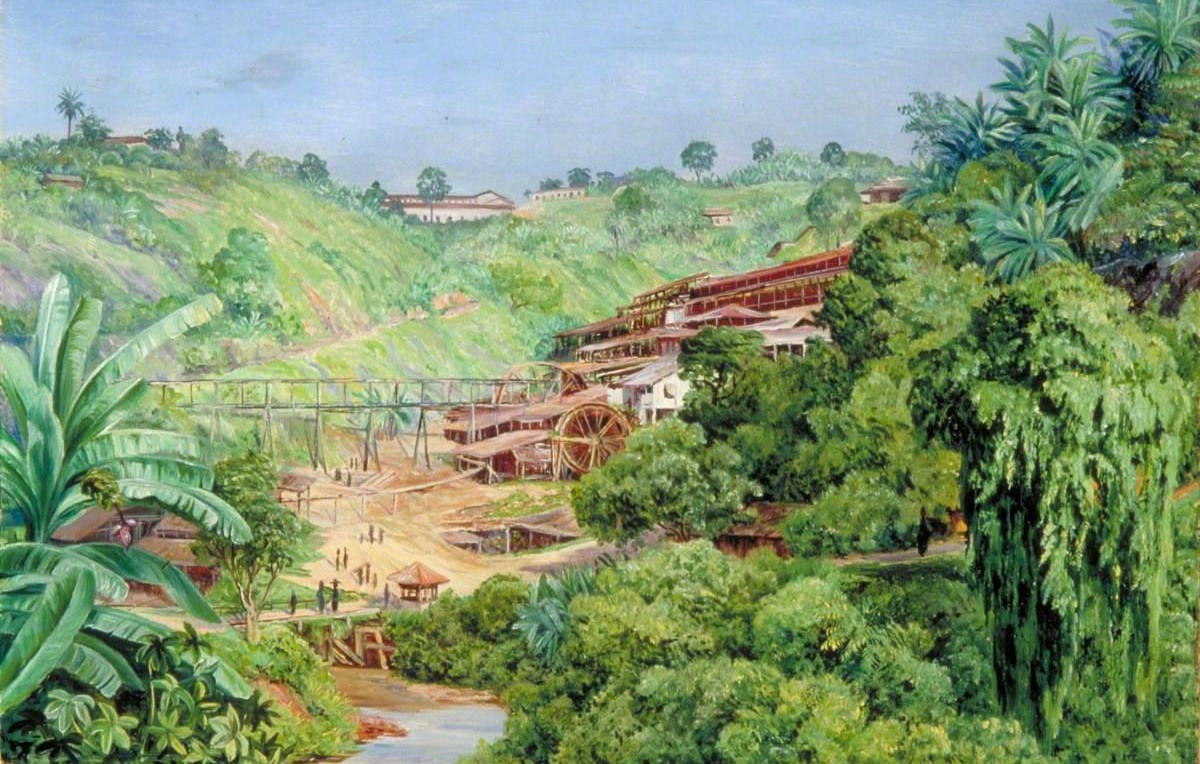 Figura 11 - Estruturas da Mina de Morro Velho, Nova Lima, Brasil