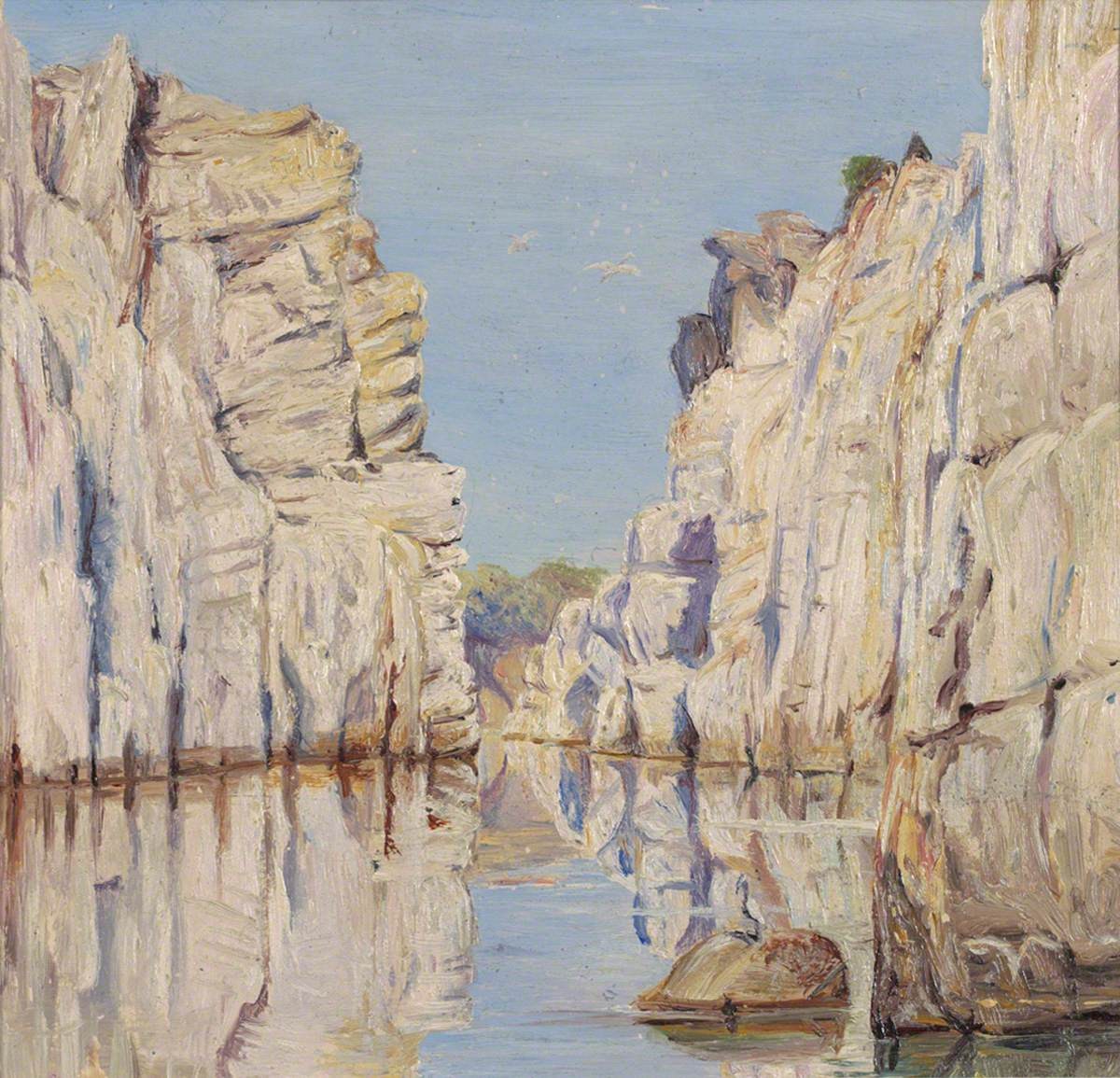 Figura 34 - Marble Rocks, Jabalpur, Madhya Pradesh, India.