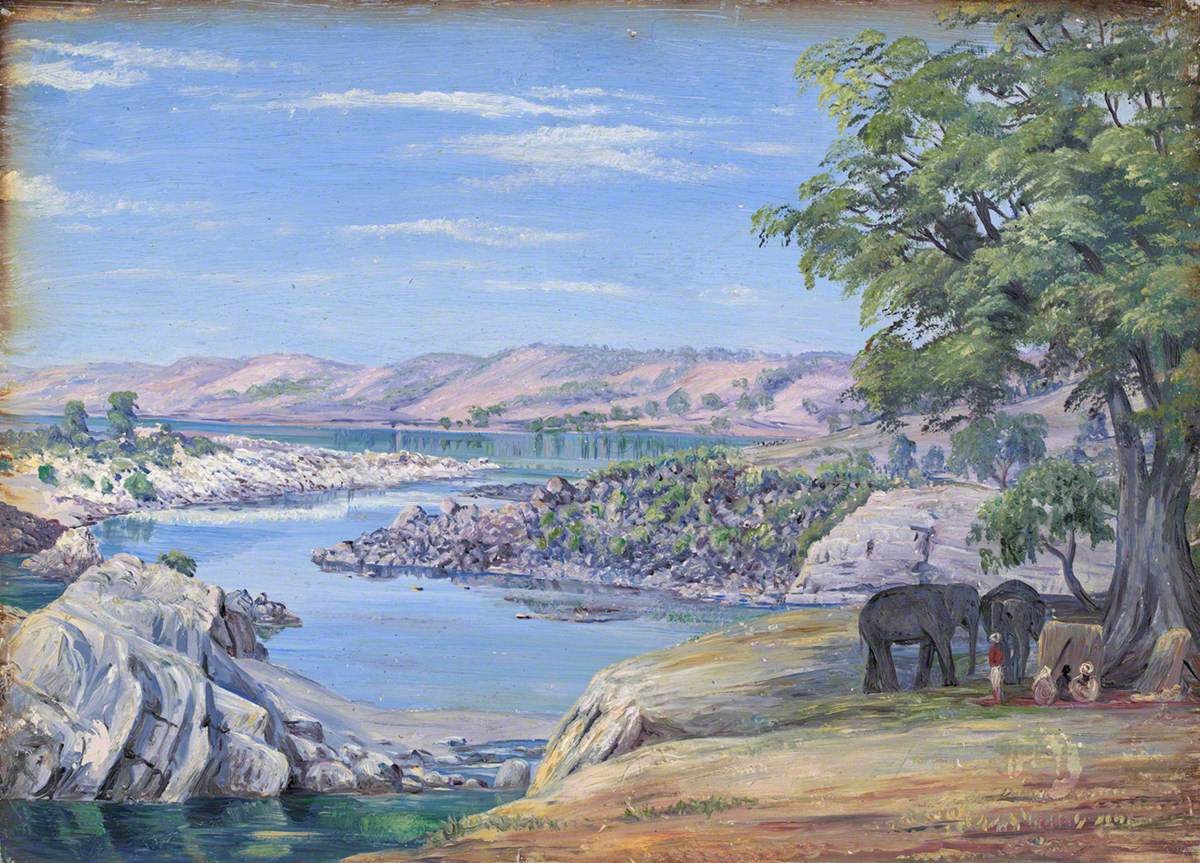 Figura 35 - Marble Rocks, Jabalpur, Madhya Pradesh, India.